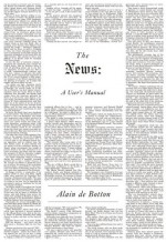 The News: A User's Manual - Alain de Botton