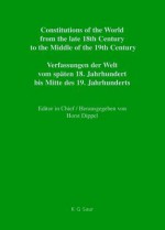 Constitutional Documents of Denmark, Norway and Sweden 1809 1849 / Verfassungsdokumente D Nemarks, Norwegens Und Schwedens 1809 1849 / Forfatningsdoku - Thomas Riis, S. Nke Loebert, Dag Michalsen