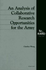 An Analysis of Collaborative Research Opportunities for the Army - Carolyn Wong