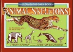 The Glow-in-Dark Book of Animal Skeletons - Regina Kahney, Gina Singer, Christopher Santoro