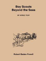 Boy Scouts Beyond the Seas - My World Tour - Robert Baden-Powell