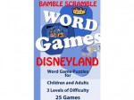 BAMBLE SCRAMBLE DISNEYLAND Word Game Puzzles for Adults & Kids Improve Spelling Vocabulary Educational Game Puzzles - Bamble Scramble Puzzles