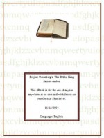 Bible (Project Gutenberg's The Bible, King James version) - King James