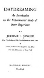 Daydreaming: An Introduction to the Experimental Study of Inner Experience - Jerome L. Singer, Silvan S. Tomkins