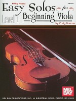 Easy Solos for Beginning Viola, Level 1 - Craig Duncan