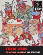 Yokai Wars: Demonic Manga by Kyosai - Kawanabe Kyosai