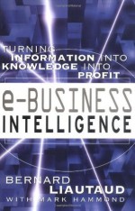 e-Business Intelligence: Turning Information into Knowledge into Profit - Bernard Liautaud, Mark Hammond