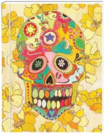 Skull Lined Green Journal - Jennifer Mercede