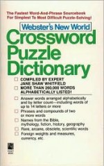 Webster's New World Crossword Puzzle Dictionary: Third Edition - Jane Shaw Whitfield