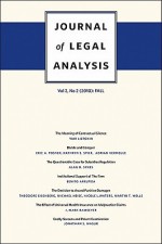 Journal of Legal Analysis, Volume 2: Number 2 (2010): Fall - J. Mark Ramseyer