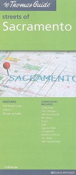 Sacramento, California Map - Rand McNally, Rand Mcnally Paper Folded Map