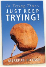 In Trying Times, Just Keep Trying! - Merrilee Boyack