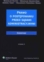 Prawo o postępowaniu przed sądami administracyjnymi - Bogusław Dauter, Bogusław Gruszczyński, Andrzej Kabat, Małgorzata Niezgódka-Medek