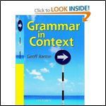 Grammar In Context: Students' Book - Geoff Barton