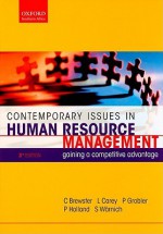 Contemporary Issues in Human Resource Management: Gaining a Competitive Advantage - Chris Brewster, P. Grobler, P. Holland, L. Carey, S. Warnisch