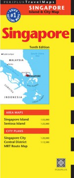 Singapore Travel Map Tenth Edition - Periplus Editors, Periplus Editors