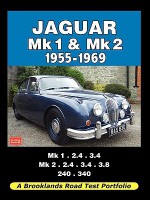 Jaguar Mk1 & Mk2 1955-1969 - Road Test Portfolio - R. Clarke