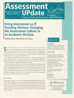 Assessment Update, Number 6, November-December 2007 (J-B AU Single Issue Assessment Update) - Reed W. Larson, Lene Arnett Jensen