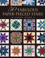 50 Fabulous Paper-Pieced Stars: CD included - Carol Doak