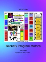 The Chief Information Security Officer's Toolkit: Security Program Metrics - Fred Cohen