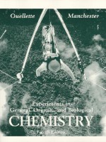 Experiments in General, Organic and Biological Chemistry, 4th Edition - Robert J. Ouellette, Jason H. Manchester