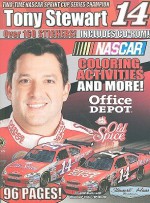 Tony Stewart Coloring and Activity Book [With CDROM and Sticker(s)] - Larry Carney, Jeff Morrison