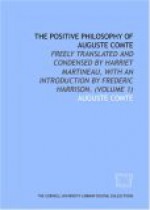 The Positive Philosophy Of Auguste Comte: Freely Translated And Condensed By Harriet Martineau, With An Introduction By Frederic Harrison. (Volume 2) - Auguste Comte