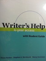 Writer's Help 4 Year Access Card - Diana Hacker, Stephen A. Bernhardt, Nancy Sommers