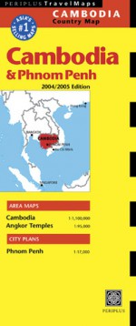 Cambodia & Phnom Penh Travel Map 2nd Edition - Periplus Editors, C. Alexander Simpkins, Annellen Simpkins, Periplus Editors