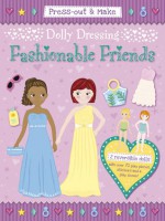 Press-Out & Make Dolly Dressing -- Fashionable Friends - Duck Egg Blue, Autumn Publishing