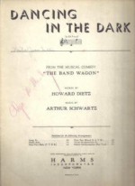 Dancing in the Dark - Arthur Schwartz, Howard Dietz