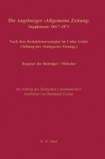 Register Der Beitrager / Mitteiler - Bernhard Fischer