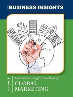 Gale Business Insights Handbooks of Global Markting - Gale Group