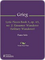 Lyric Pieces Book 3, op. 43, no. 2 - Edvard Grieg