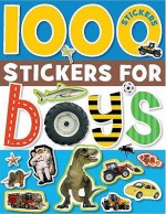 1000 Stickers For Boys - T. Bugbird