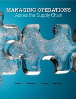 Managing Operations Across the Supply Chain - Swink Morgan, Steven Melnyk, M. Bixby Cooper, Janet Hartley