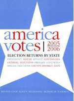 America Votes: Election Returns by State - Rhodes Cook, Richard M. Scammon, Alice V. McGillivray