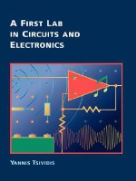 A First Lab in Circuits and Electronics - Yannis Tsividis