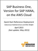 SAP Business One, version for SAP HANA, on AWS (AWS Quick Start) - AWS Whitepapers, Amazon Web Services