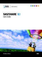 SAS/Share 9.1 User's Guide - SAS Institute, SAS Institute