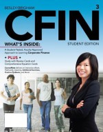 Cfin 3 (with Coursemate Printed Access Card) - Scott Besley, Eugene F. Brigham, Besley