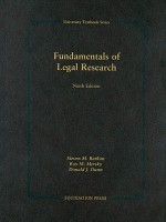 Fundamentals of Legal Research - Steven M. Barkan, Donald J. Dunn