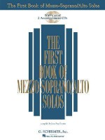 The First Book of Mezzo-Soprano/Alto Solos [With 2 CD's] - Joan Frey Boytim, Hal Leonard Publishing Corporation