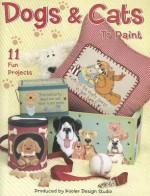 Dogs & Cats To Paint (Leisure Arts #22599) - Kooler Design Studio