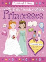 Press-Out & Make Dolly Dressing -- Princesses - Duck Egg Blue, Autumn Publishing