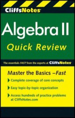 Cliffsnotes Algebra II Quick Review, 2nd Edition - David A. Herzog, Edward Kohn