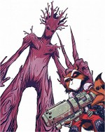 Rocket Raccoon and Groot #1 - Filipe Andrade