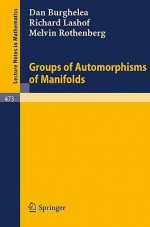 Groups Of Automorphisms Of Manifolds - D. Burghelea, M. Rothenberg, R. Lashof, E. Pedersen