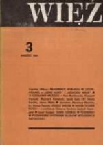 WIĘŹ, nr 3 (275)/1981 - praca zbiorowa, Jarosław Abramow-Newerly, Krzysztof Karasek, Czesław Miłosz, Iwona Smolka, Jacek Salij, Ewa Bieńkowska, Stefan Mirowski, Anna Wyka