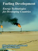 Fueling Development: Energy Technologies for Developing Countries - Office of Technology Assessment, United States Congress